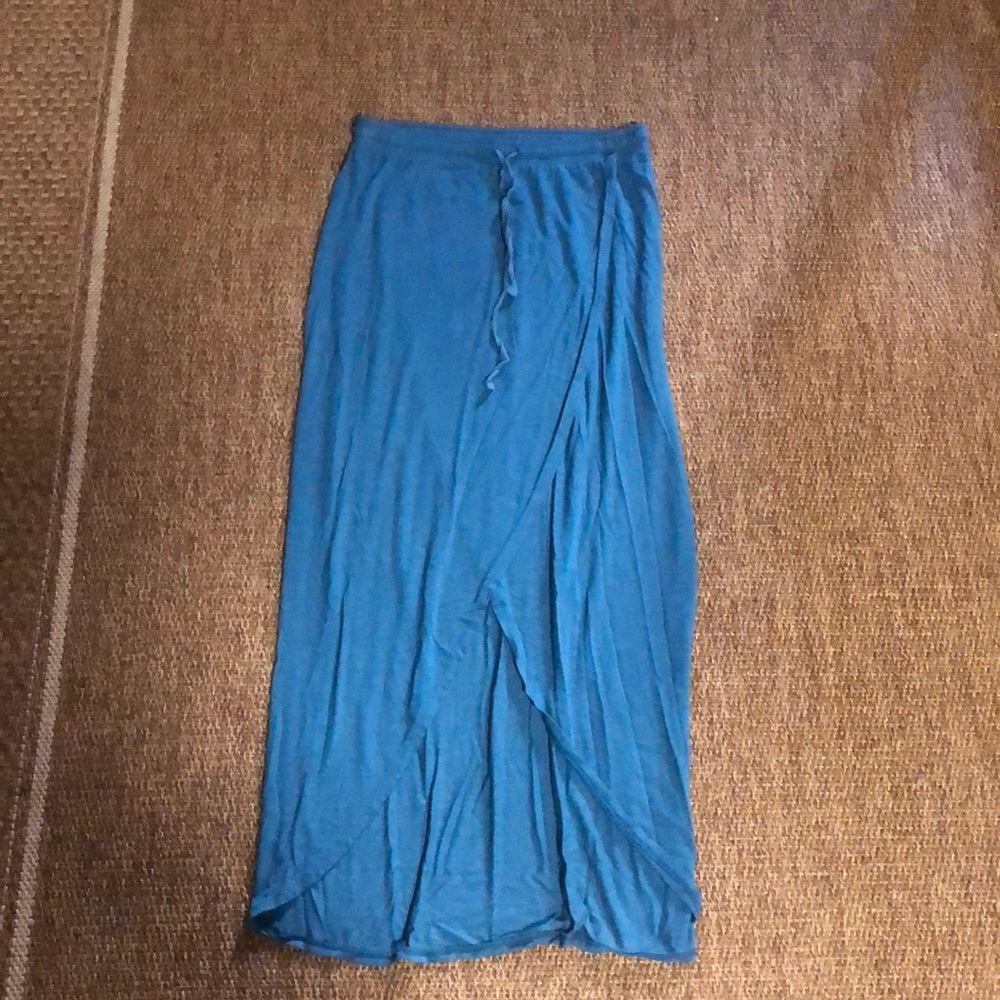 LOFT Slit Maxi Skirt